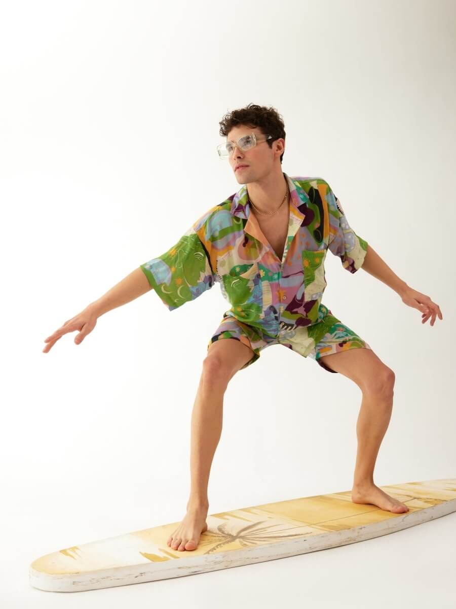 Dromos Resort Shirt with Dromos Resort Shorts