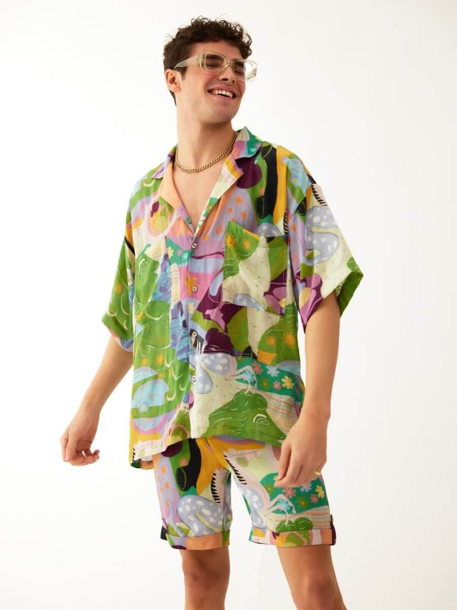 Dromos Resort Shirt with Dromos Resort Shorts