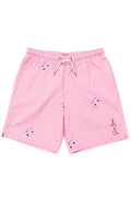 Men's Swim Shorts - Scooper Pink Stripes V2