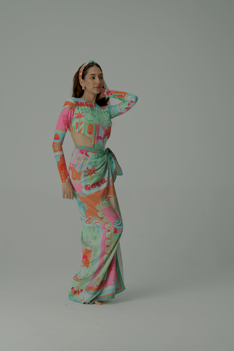 Halo Surfsuit and BB Sarong