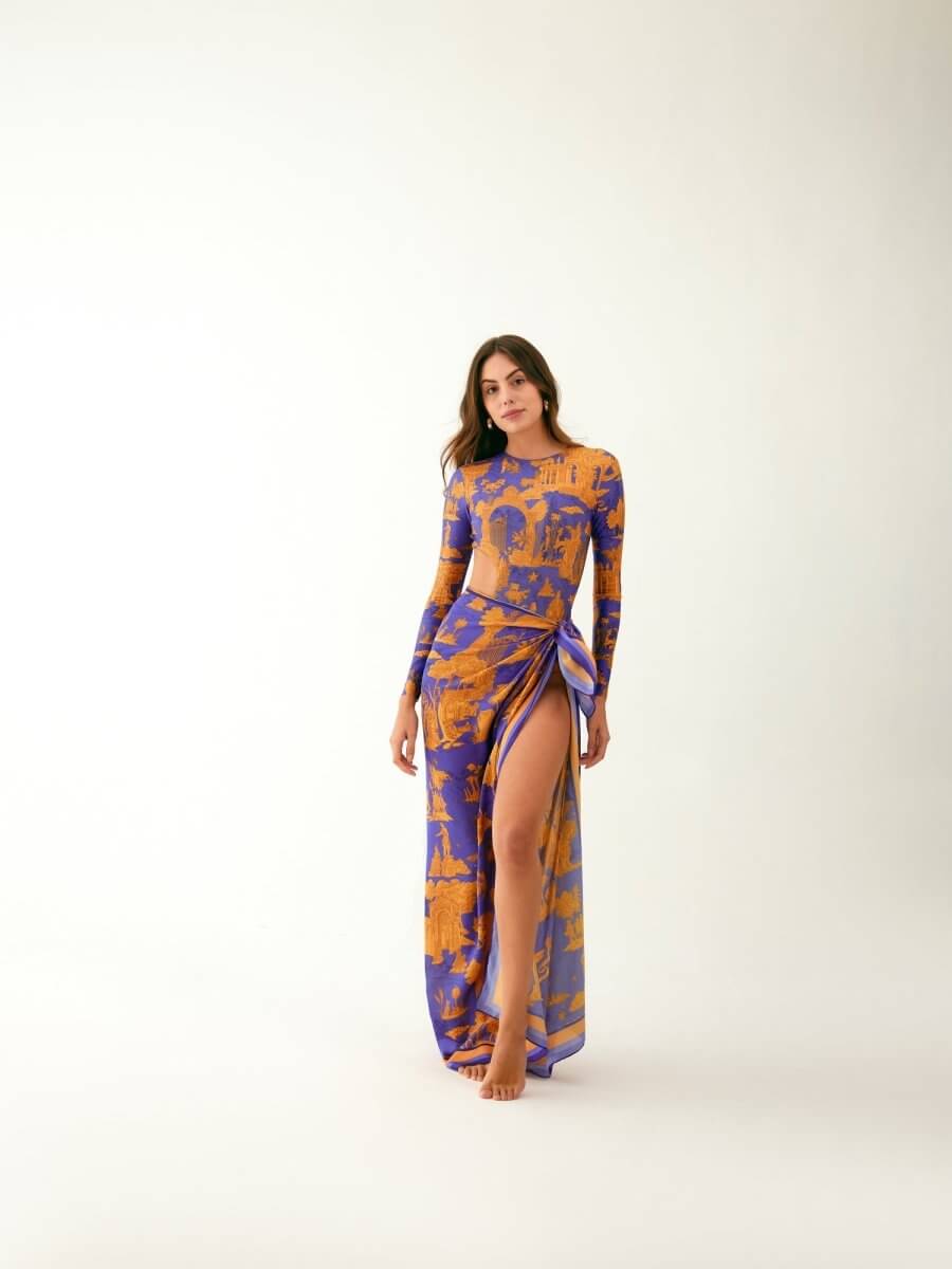Halo Surfsuit with Beach Bum Sarong