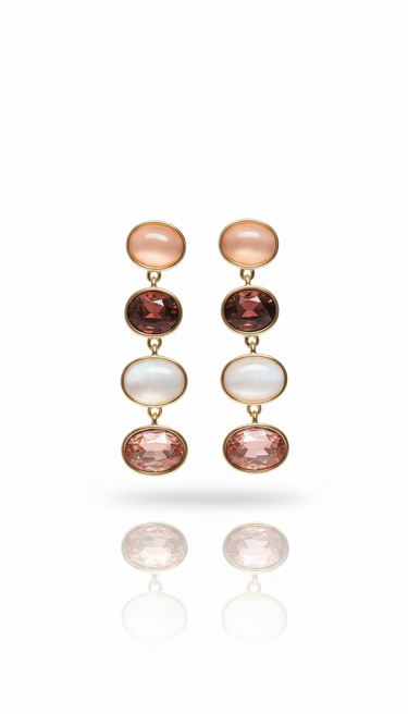 Blush Radiance Earrings