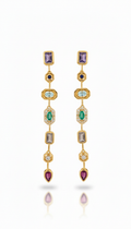 Pastel Pour Earrings