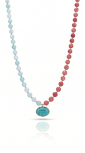 Melon Margarita Beaded Necklace