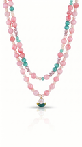 Poppy Sangrila Layered Beaded Necklace
