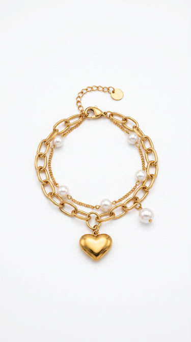 Sweetheart Link Bracelet