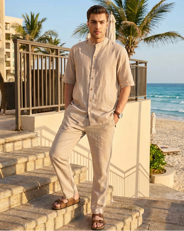Kimono Set - Beige