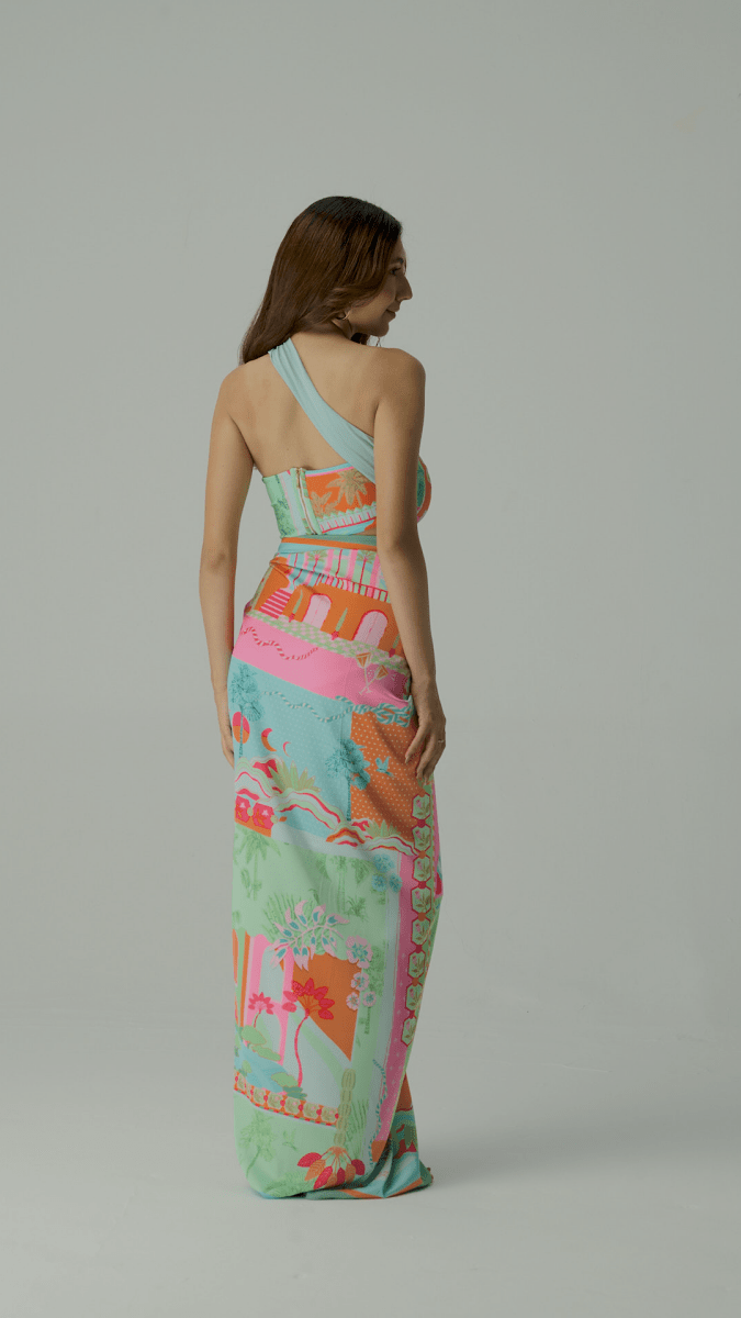 Oblique Swimsuit and BB Sarong