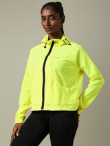 Shop-Utility Cargo Jacket Safety Yellow