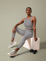 Shop-Ath Track 7/8 Leggings Houndstooth