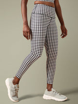Shop-Ath Track 7/8 Leggings Houndstooth