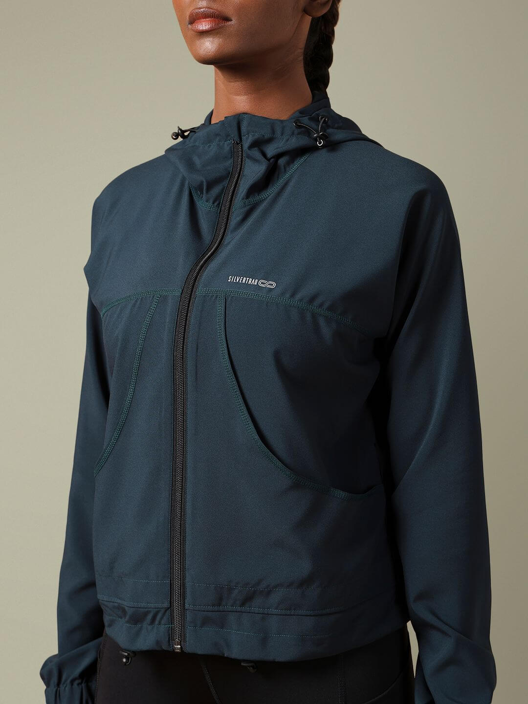 Utility Cargo Jacket Dark Teal