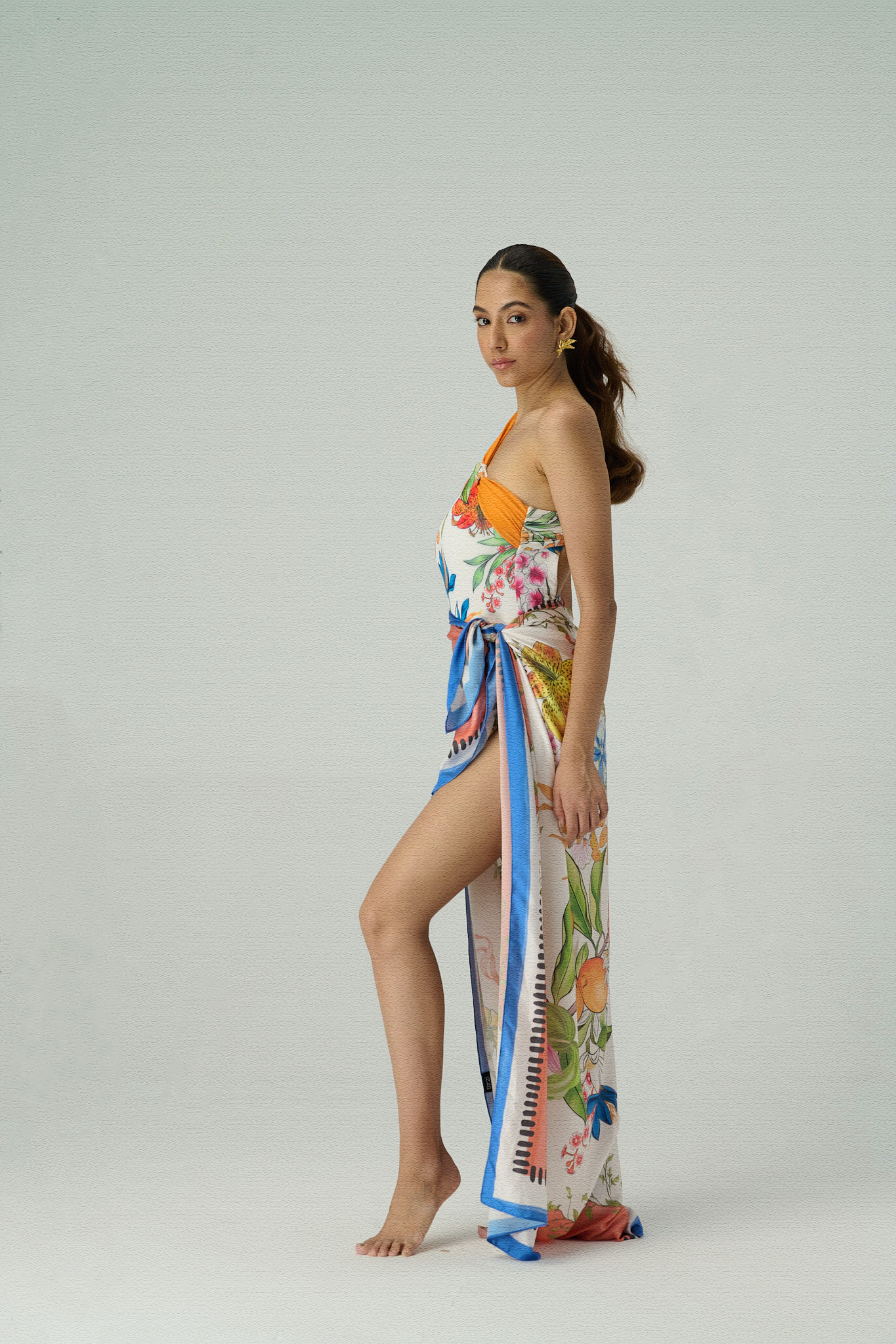 Converge Swimsuit With BB Sarong