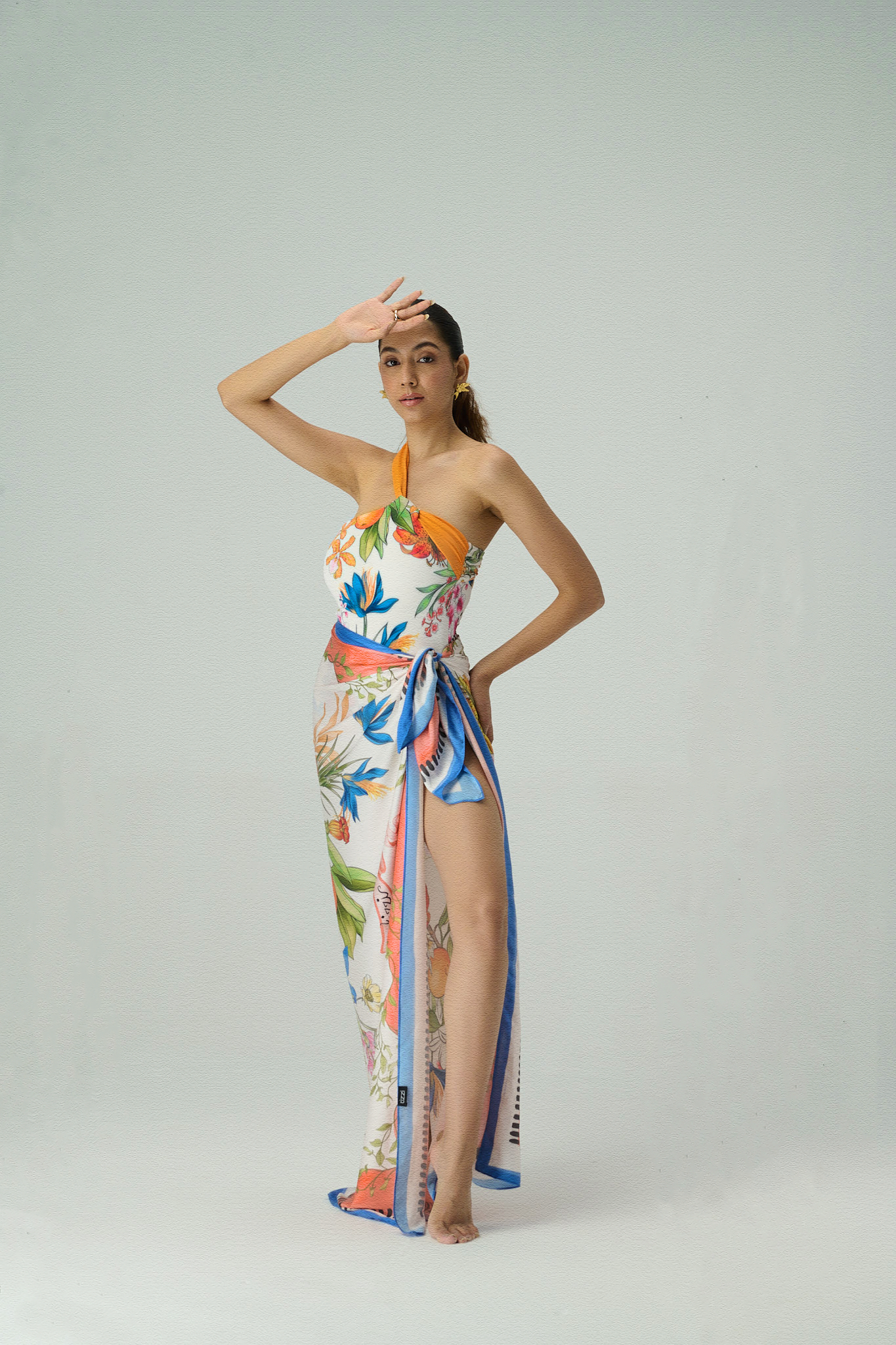 Converge Swimsuit With BB Sarong
