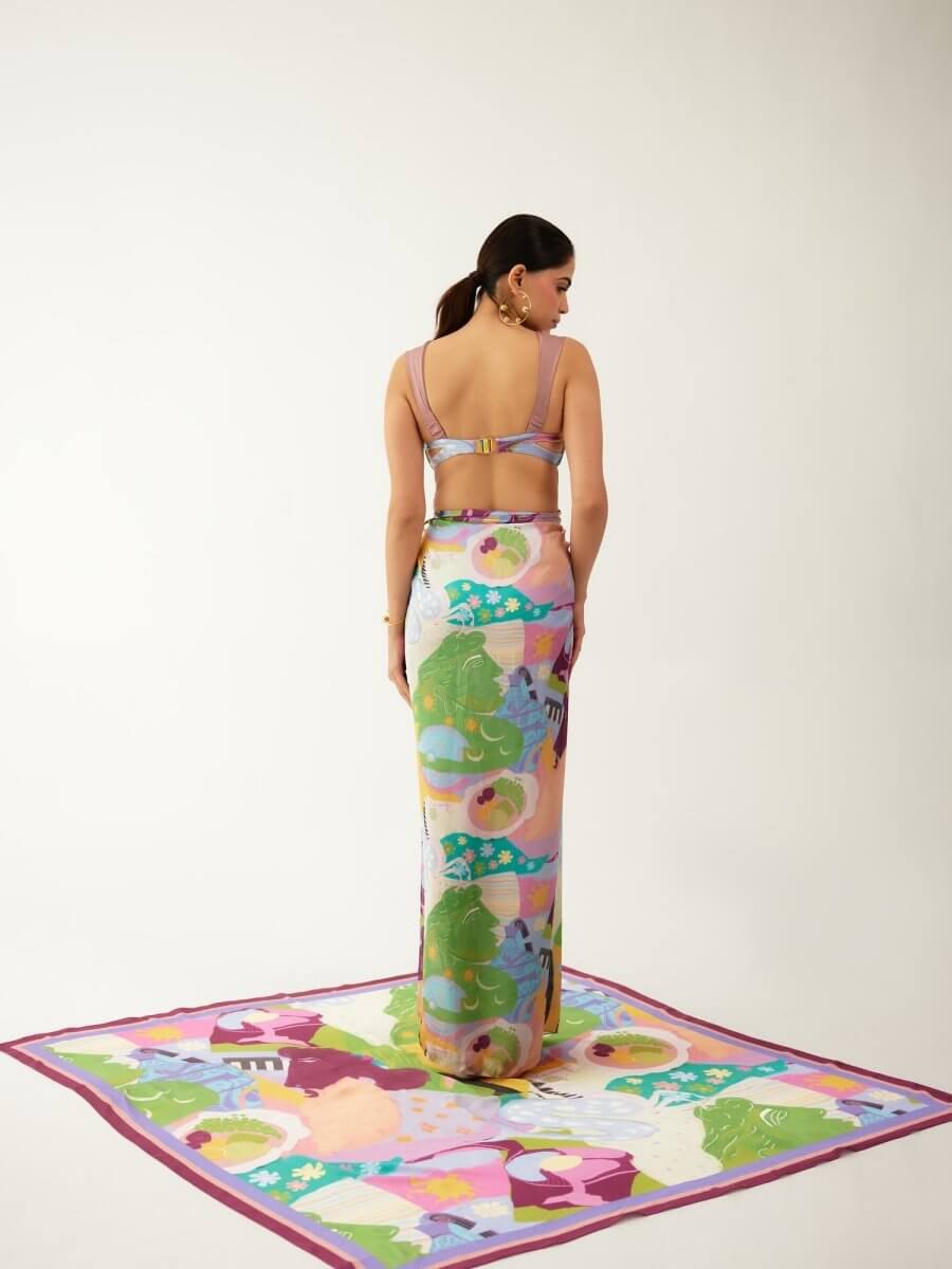 Voutia Bikini Set With Synoro Skirt