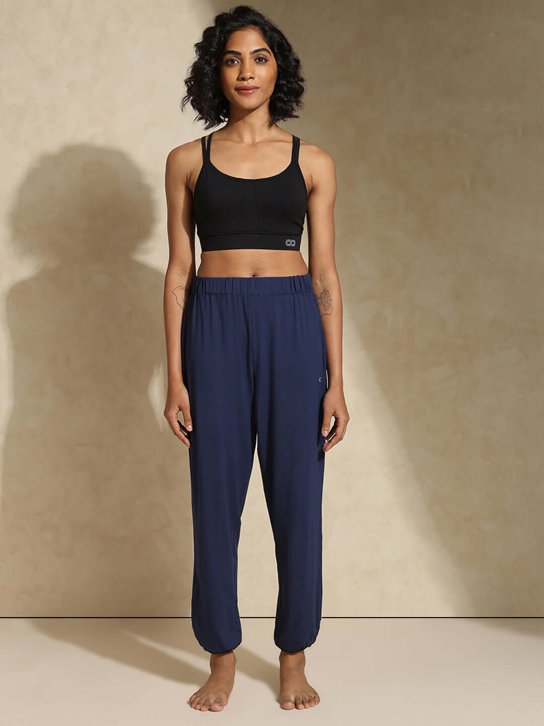 Shop-Yogini Stretch Pants Navy