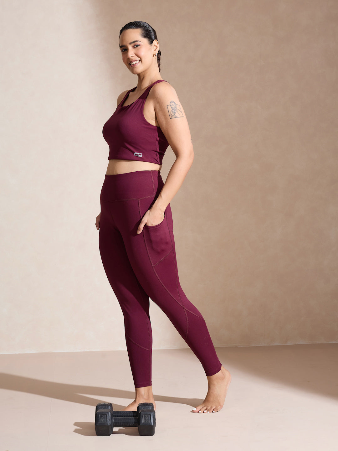 Aura Leggings Plum