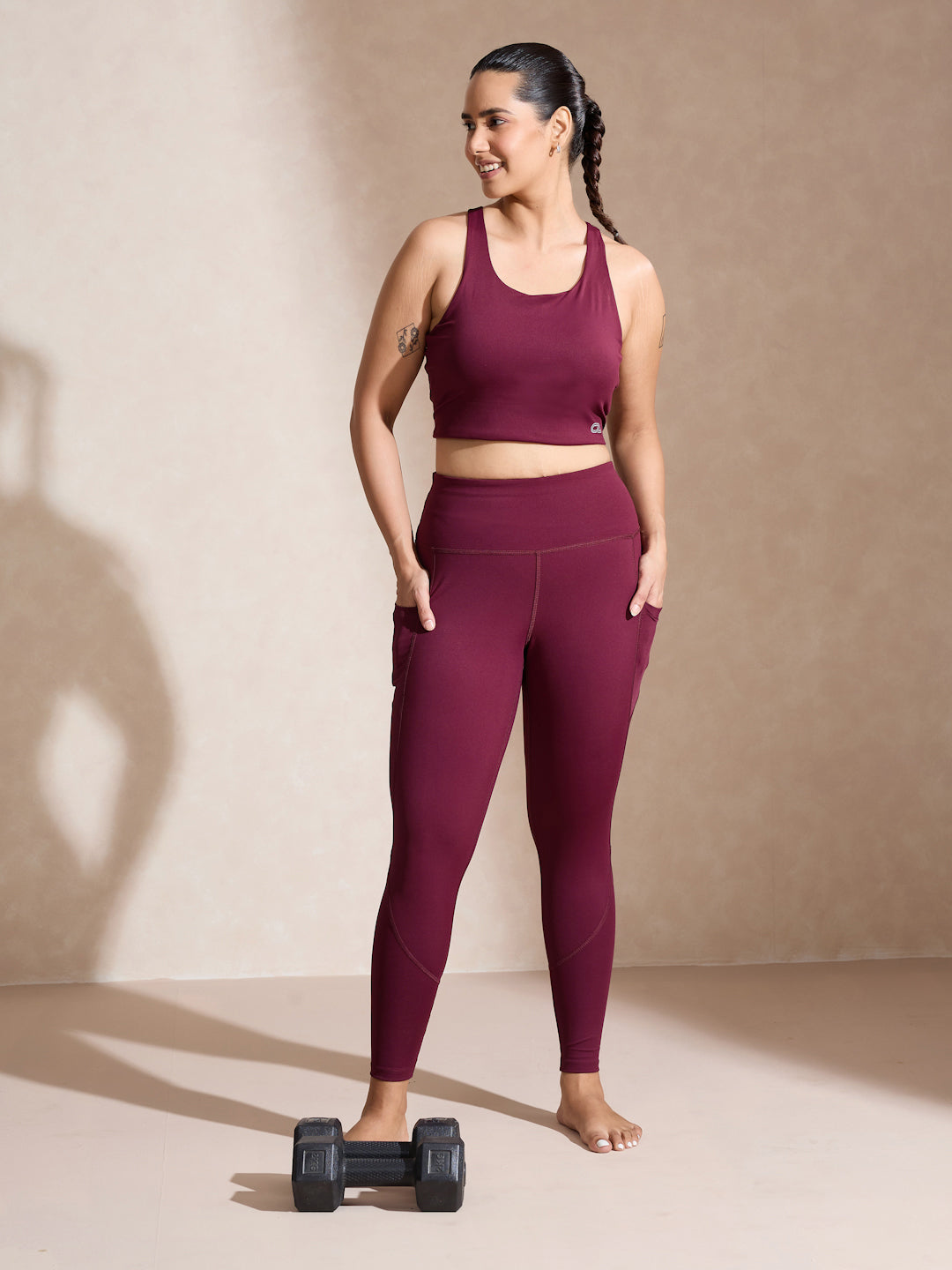 Aura Leggings Plum