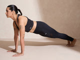 Shop-Silvertraq Mesh Cross Leggings Black