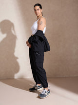 Shop-Black Tracker Cargo Pants & Cargo Jacket