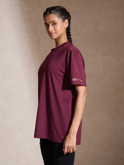 Boyfriend TraqDry Tee Plum