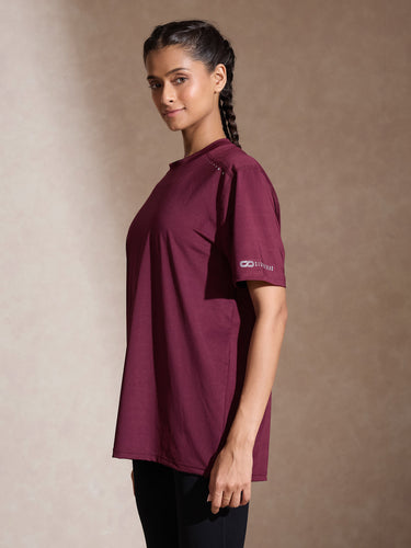 Shop-Boyfriend TraqDry Tee Plum