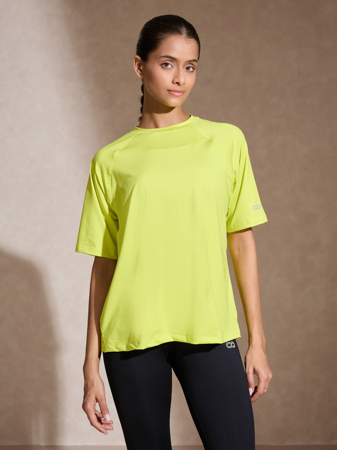 Traqfit Raglan Tee Lime