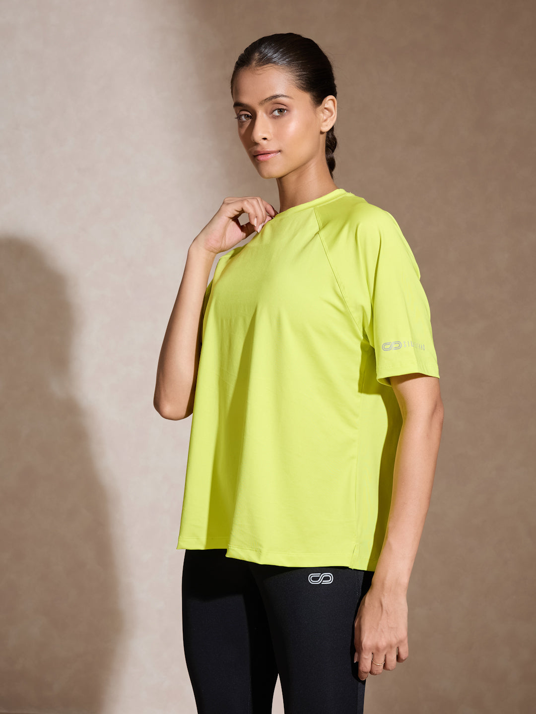 Traqfit Raglan Tee Lime