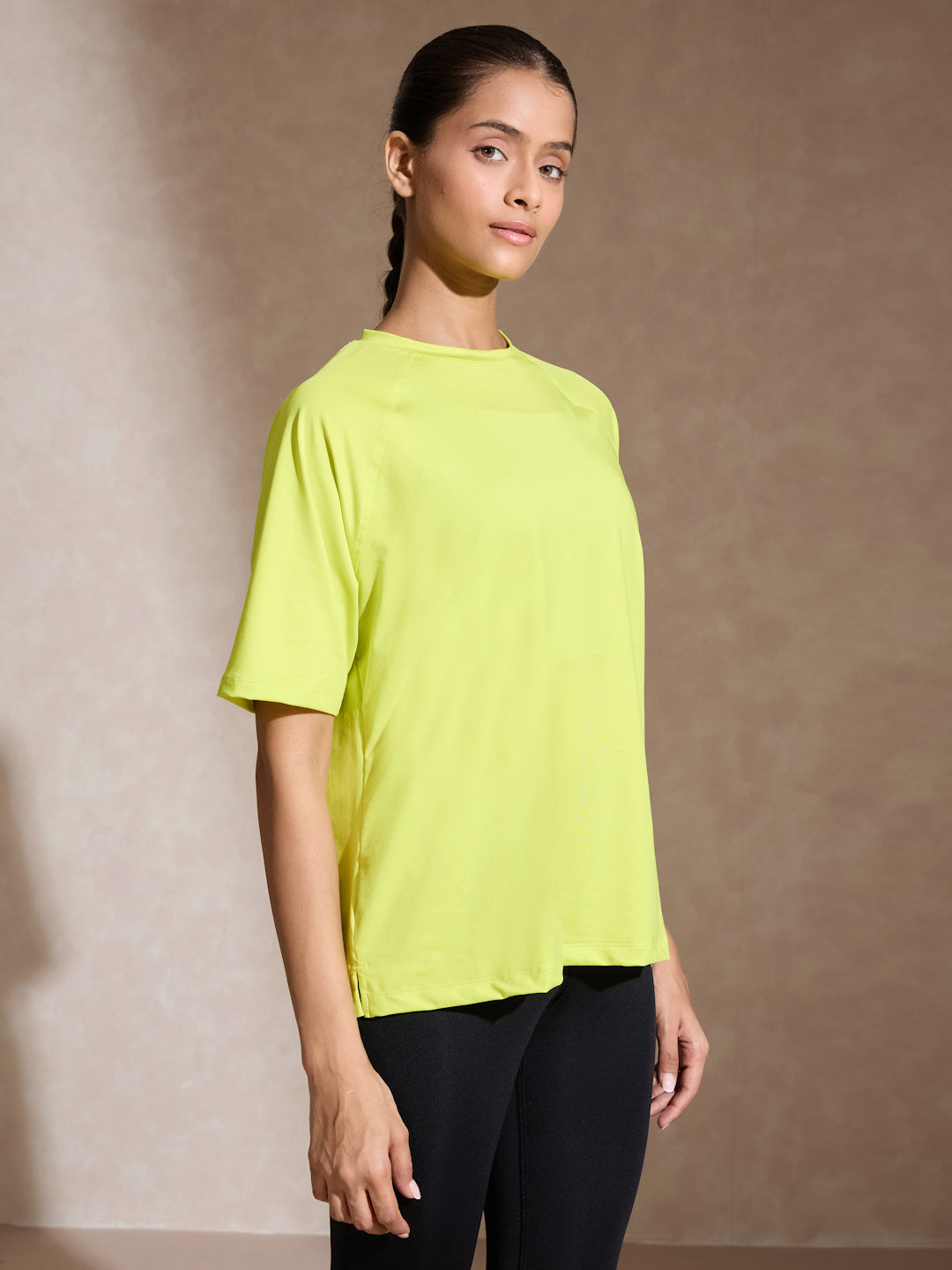 Traqfit Raglan Tee Lime