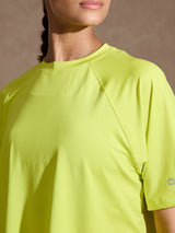 Shop-Traqfit Raglan Tee Lime