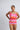 Wave Print – High-Waisted Bikini Set