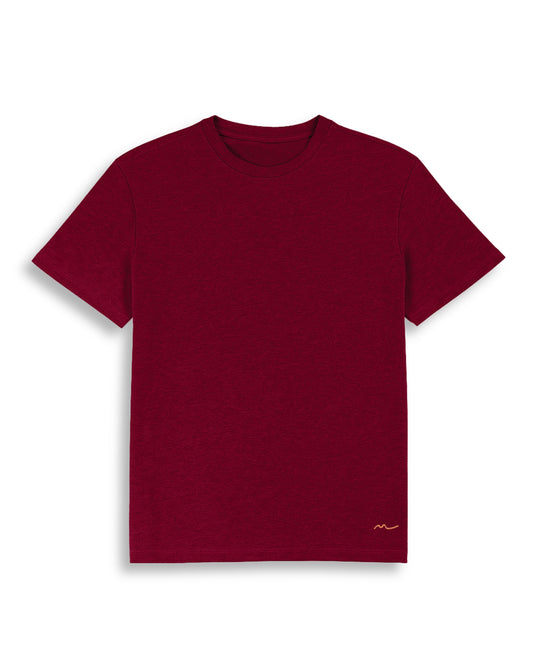 Short Sleeves Loungewear - Merlot