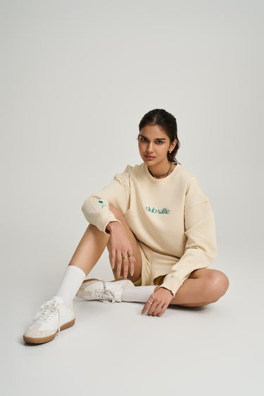 Club Font Sweatshirt Women