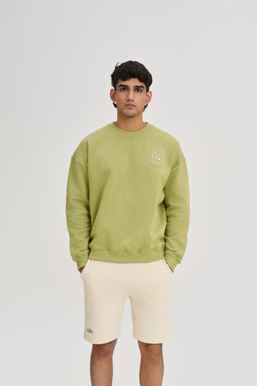 Club Logo Fern Green Sweatshirt
