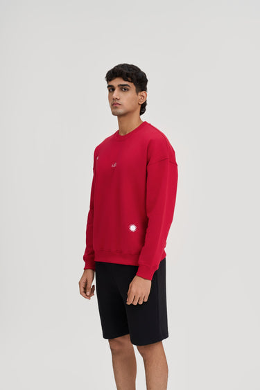 Club Motifs Cherry Red Sweatshirt