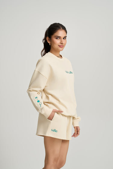 Club Font White Swan Set Women