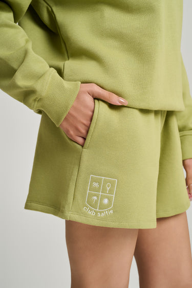 Club Logo Fern Green Set Women