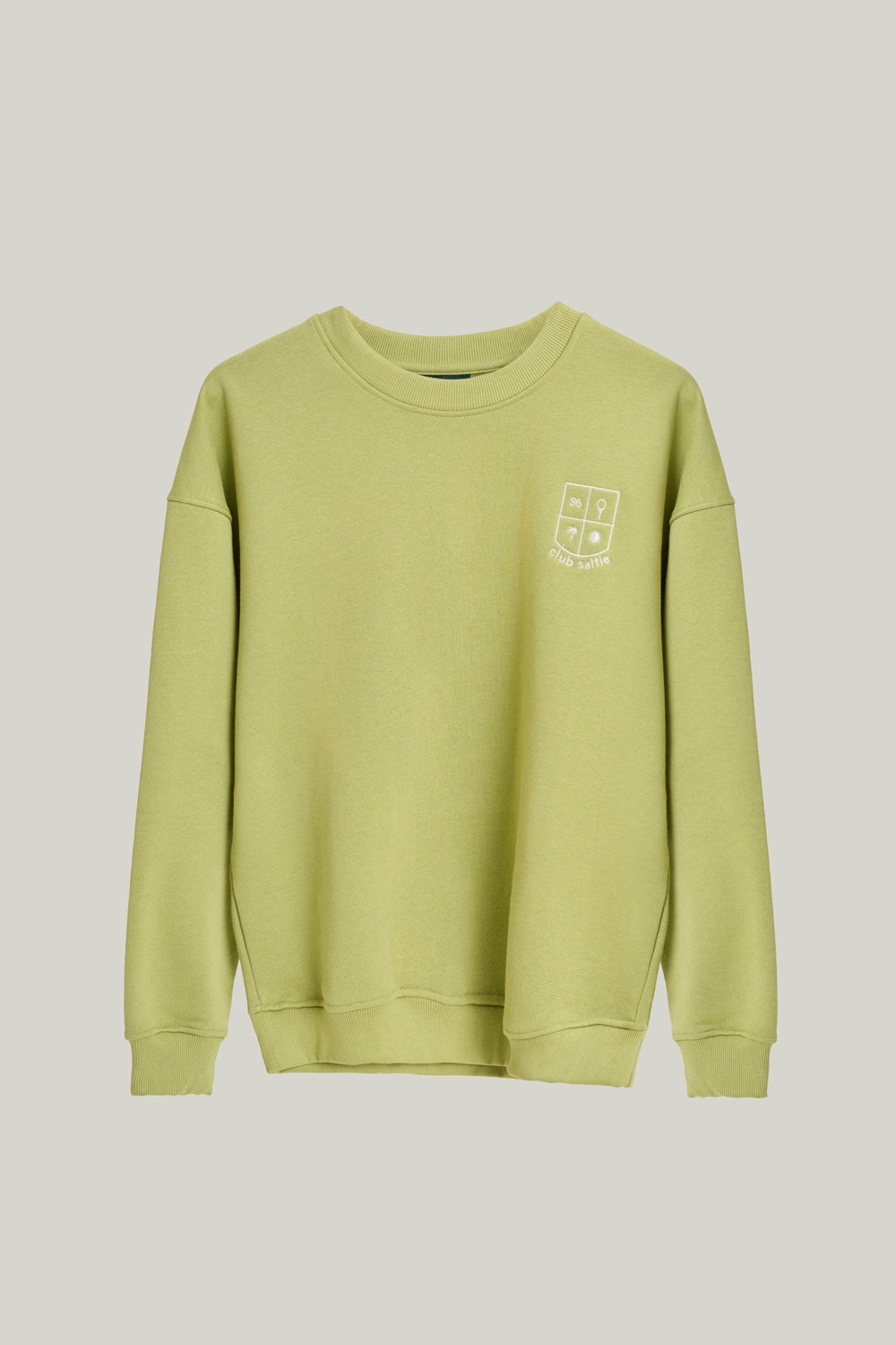 Club Logo Fern Green Sweatshirt Women