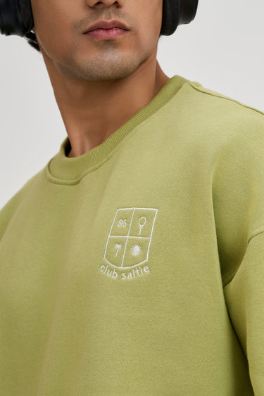 Club Logo Fern Green Sweatshirt