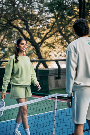 Club Logo Fern Green Set Women