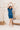 Blueberry Notched Short Set