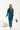 Teal Wrap Around Pajama Set