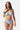 Blue Halter Neck Bikini Set
