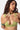 Green V- Neck Bikini Top