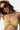 Lime Yellow Halter Neck Bikini Top