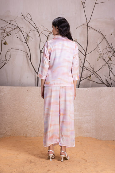 Crepe Satin Tye & Dye Co-ord Set
