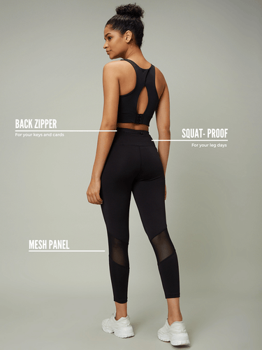 Shop-Ath Perform 7/8 High Waist Leggings Black