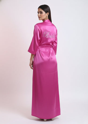 Fuchsia Bride Luxe Robe