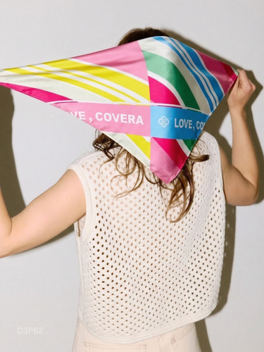 Sorbet Stripe Head Scarf