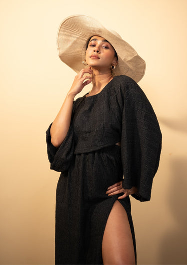 Midnight Tide Beach Dress